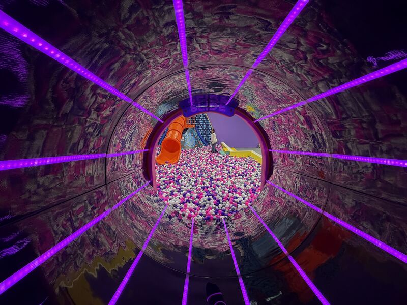 Slide close-up