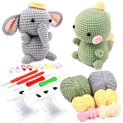 Animal Crochet Kit for Craft Lovers